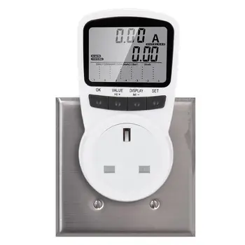 Монитор зададено измерване на мощността на Домашен монитор на потреблението на енергия на Монитора на потреблението на електроенергия в киловаттах