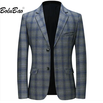 BOLUBAO 2023, блейзър за почивка, четири сезона, една нова тенденция, приталенное бизнес палто, висококачествен дизайн, модерен брендовый всекидневен костюм за мъже