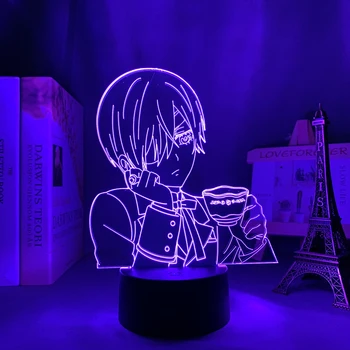 Акрилна 3D лампа аниме 