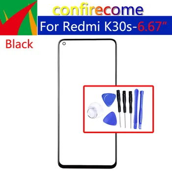 Подмяна на Xiaomi Redmi K30s сензорен екран, преден стъклен панел, LCD външен обектива