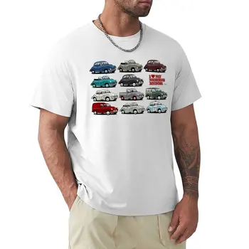 Тениска Morris Minor evolution, бързосъхнеща тениска, мъжки дрехи, тениска за момче, тениски голям размер за мъже