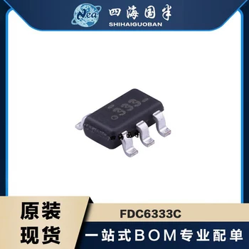 5 бр. електронни компоненти FDC6327C SOT23-6 FDC6321C FDC6333C MOSFET