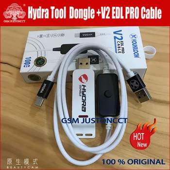 2023 НОВ оригинален КЛЮЧ HYDRA и USB-кабел Hydra V2 EDL Pro Type-C за целия софтуер HYDRA Tool