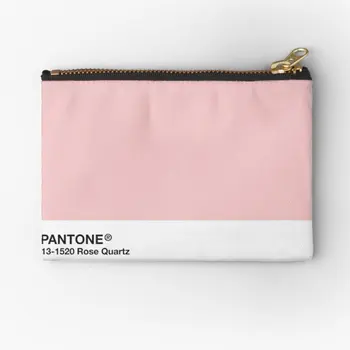 Серия Pantone и Tumblr Vibes Rose Q калъфи на цип, малки чисти пари, монети, бельо, мъжки джоб, чорапи за ключове, портфейл за съхранение