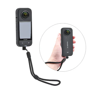 Регулируема Каишка за Екшън камери Insta360 X3 ONE RS 1-инчов Панорамна камера 360 Edition със Защита от загуба на Каишка за китката 1/4 закрепване