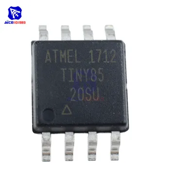 1 Бр. Оригинални чипове ATTINY85-20SU ATTINY85 8BIT СОП-8 IC AVR MCU 8K 20MHZ 8SOIC Микроконтролер IC