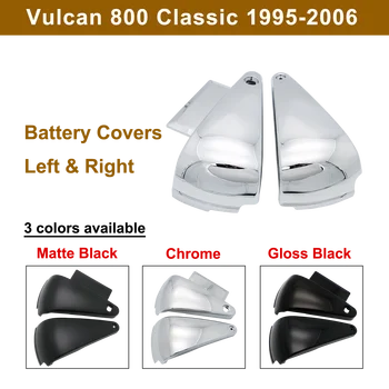 Аксесоари за Мотоциклети Странични Капака на Батерията Защитен Обтекател Дограма Kawasaki Vulcan 400/800 ниво VN400 VN800/A/B/E Classic Drifter