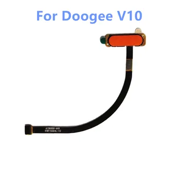 Нов оригинален мобилен телефон Doogee V10 компоненти на бутона Home с пръстов отпечатък Гъвкав кабел на сензора Гъвкави печатни платки аксесоари за ремонт