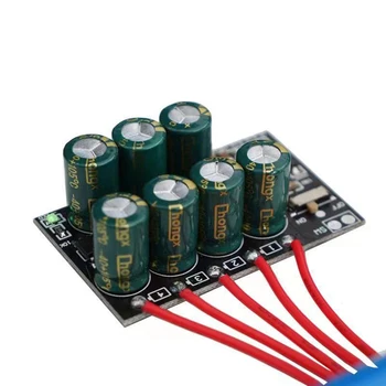 Капацитивен литиева батерия 4S 2A, активен модул за изравняване на батерията Lifepo4, Универсален еквалайзер 21700 18650