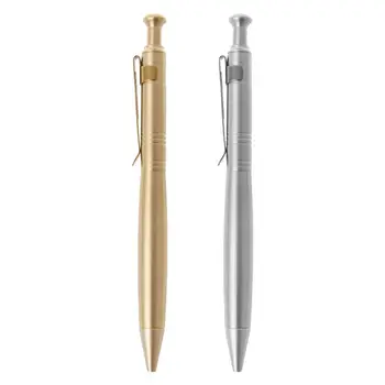 Луксозна химикалка писалка за офис от неръждаема стомана и месинг, канцеларски материали, ученически пособия JIAN