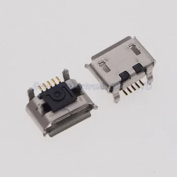 10 бр./лот, конектор Micro USB, USB конектор за зареждане на на BlackBerry 8520 8530 8550 9700 9780, хвостовая вилица