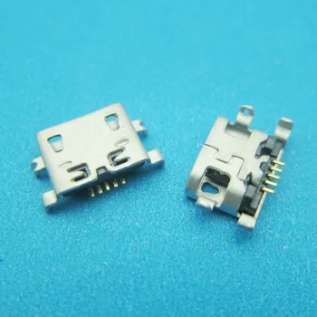 500 бр. конектор Micro USB 2.0, се използва за Lenovo A710E S720 S890 A298T A298 S680, S880, A698T и други мобилни устройства