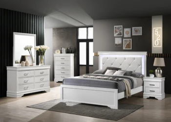 Комплект мебели за спалня с хохлатой тапицерия от 5 теми размер 