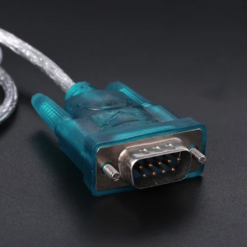 Конвертор адаптер USB към сериен порт RS232, 9-пинов кабел DB9, сериен COM порт на едро