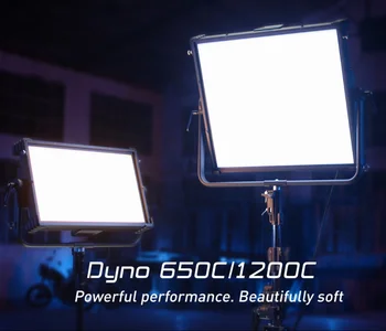 Nanlite Nanlux DYNO650C Дино 650C/1200C Led Мек Панел Лампа RGB WW 650 W Професионален Фото Лампа За Излъчване на Филми