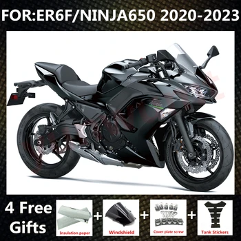 Комплект обтекателей за мотоциклет Kawasaki ER6F Ninja 650 20 21 22 23 ninja650 2020 2021 2022 2023 Обтекател на купето черен