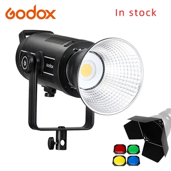 Godox SL150II Led Видеосветильник 150 W с монтиране Bowens, Балансирани за Дневна Светлина 5600K 2.4 G Wireless X System CRI96 за Фотография Интервю
