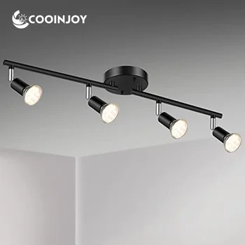 Led тавана лампа с възможност за завъртане в 4 страна, Регулируеми тавана прожектори, кухненски осветителни тела, Осветителни тела, точка осветление за всекидневната