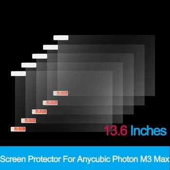 Защитно фолио за 3D-принтер 13.6 инча за Anycubic Photon M3 Max, защитно фолио за екрана, LCD-защитно фолио, устойчиво на надраскване