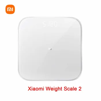 Оригинални Xiaomi Mi Smart Weight Scale 2 везни за претегляне на здравето Bluetooth 5,0 LED Цифрова определяне на Делът на точни измервания