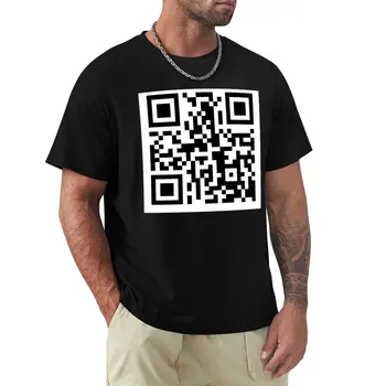 Забавен QR код, който се позовава на тениска PornHub, спортна риза, тениска оверсайз, графична тениска, мъжки ризи