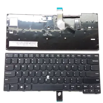 Нова Американо-английски за IBM Thinkpad E470 E470C E475 NoBacklight Черно NoWith Point Stick Клавиатура на лаптоп за лаптоп