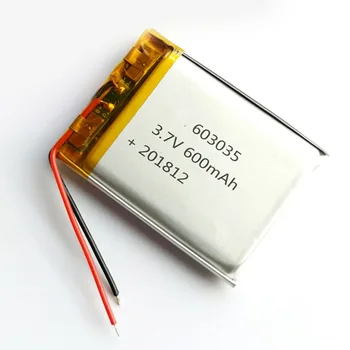 Акумулаторна литиево-полимерно-йонна батерия от 3.7 На 400 ма 602530 602530 за фотоапарат POWER BANK GPS CHARGING TREASURE POWER MOBILE POWER DVD