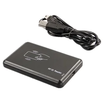 Безплатна доставка (5 бр.) 13,56 Mhz RFID-четец на USB безконтактен IC смарт карти за четене на сензори за достъп (plug и play)