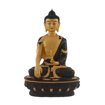 Буда Амитабха 21 см, Буда-Магистър по Медицина, Набор от Буда Татхагата Трион, Тибетски Статуя на Три Съкровища, Голям Комплект За Декорация на дома