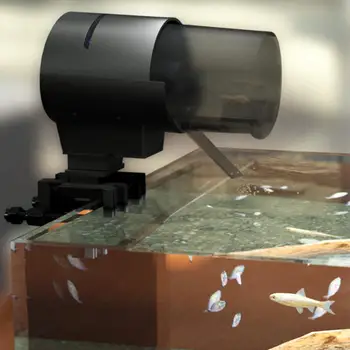 YOUZI Автоматичен Фидер на Риба 210 мл с Голям Капацитет С 3 Настройки на Време Smart Timing Опаковка на Храни За Аквариумни Риби