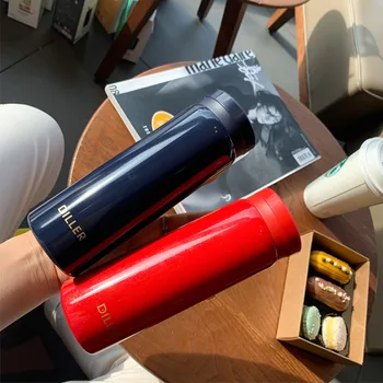 Термос от неръждаема стомана 316, подарък за офис, директен ръчния багаж, чаша за мъже и жени, бутилка за вода