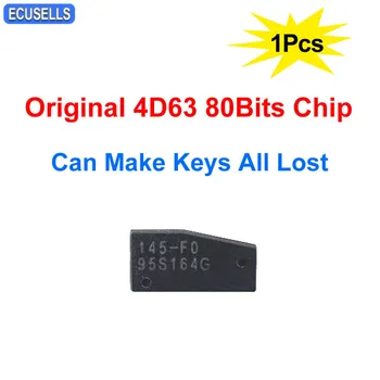 Автомобилен Ключ с чип Оригинален Висококачествен 4D63 80-битов чип за Ford и Mazda 4D 63 80-Битов чип Може да доведе до загуба на всички ключове