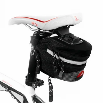 2018 Велосипедна ретро холщовая седельная чанта за съхранение на подседельного на сондата, Хвостовая чанта за велоспорта, МТБ, пътен под наем, задната чанта за съхранение на велосипеди