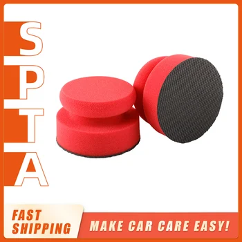 SPTA Синтетичен глинено пръчка, топка, глинено прът, ръчно глинено прът, порести подложка за детайлите на колата, магически автомобилен тампон за почистване на восък за полиране инструмент