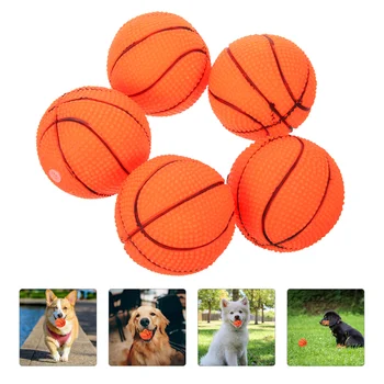 Играчка куче За игра В Писклив Играчки, Кученца-Пищялките, Забавен Жующий Баскетбол Малко Кученце