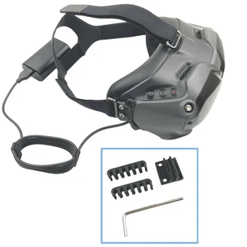 За очила DJI FPV V2, кабелен органайзер, за зареждане на батерията, линия за предаване на данни, скоба за очила, определя скоба за комбинирани аксесоари DJI FPV