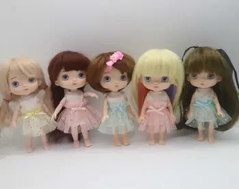 Кукли 16 см, подобни на HOLA dolls, голи кукли с грим 2019-6